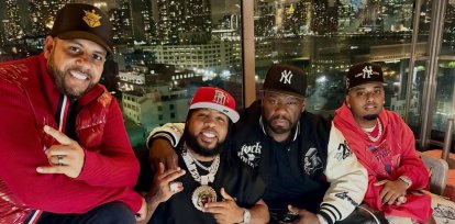 Chimbala y 50 Cent juntos