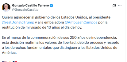 Publicación de Gonzalo Castillo