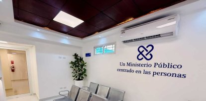 La nueva oficina del Ministerio Público en Santiago.