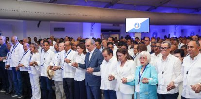 La cúpula del PRM se reunió este domingo en un hotel de la capital.
