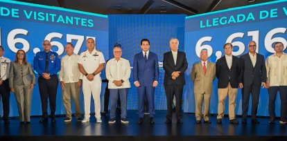 Esta cifra representa un incremento del 7.7% en comparación con el mismo periodo de 2025 y un 11% frente al 2024, según reveló el ministro de Turismo, David Collado.