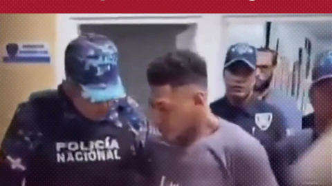 Hansel Manuel Cabrera Martínez, de 32 años, acudió acompañado de familiares y un abogado al Comando Regional Cibao Central. Las autoridades investigan la muerte de Lissette Noemí Almonte Peña, de 18 años.