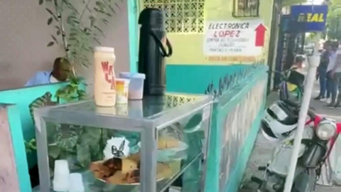 Entre café, té y desayuno mujeres sostienen la economía informal en Villa Juana