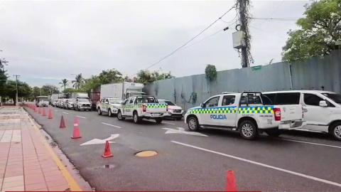 Profesionales de la salud se encuentran detenidos en el Palacio de Justicia de Ciudad Nueva