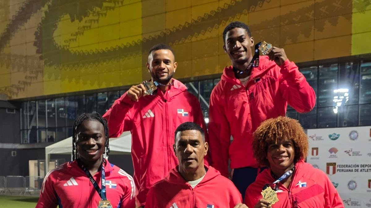 RD gana oro en relevo mixto 4x400 en Iberoamericano de Atletismo