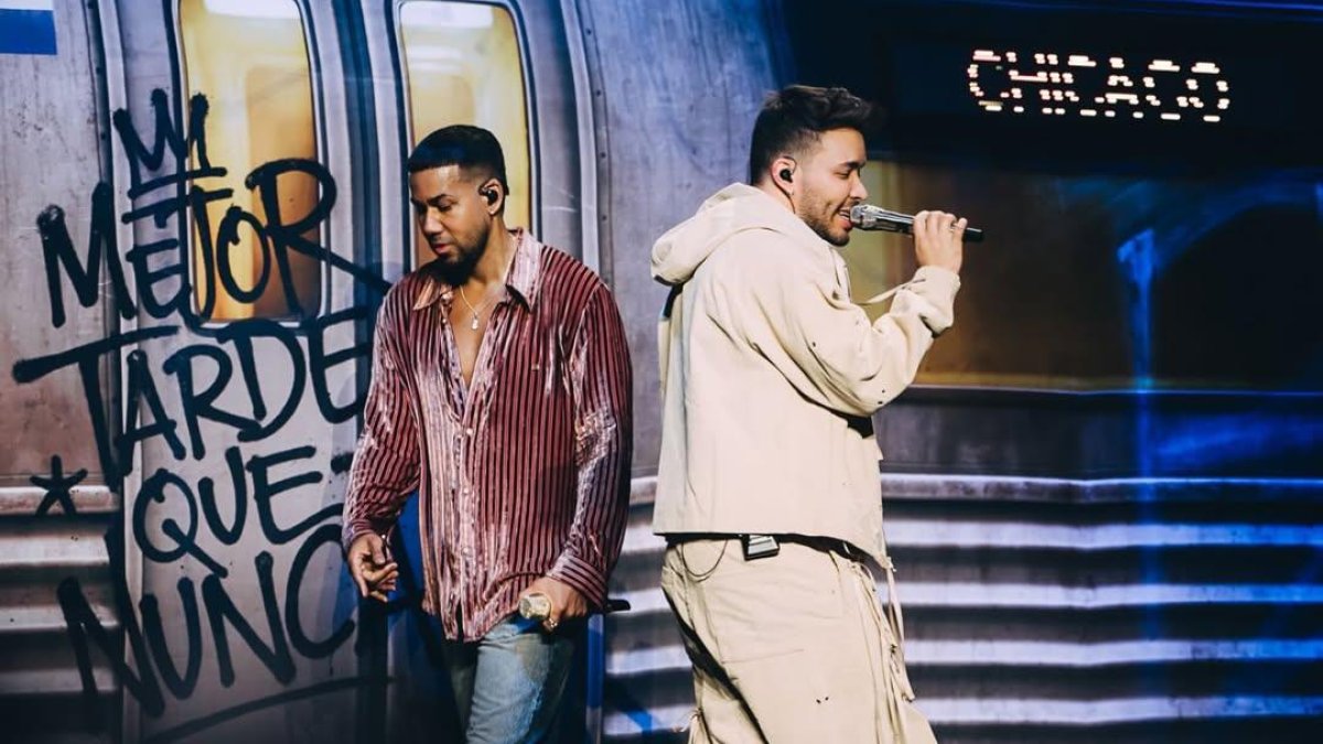 Romeo Santos y Prince Royce culminan con éxito en Estados Unidos su gira “Mejor tarde que nunca