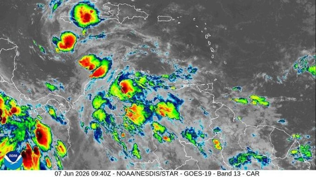 Vaguada y onda tropical provocarán aguaceros y tormentas est