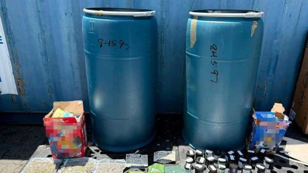 DNCD incauta marihuana en puerto Haina y arresta mujer vinculada