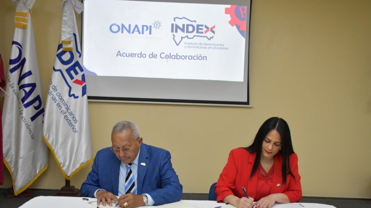 ONAPI e INDEX firman acuerdo de colaboración interinstitucional para ...