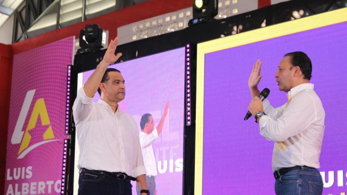 PLD proclama a Luis Alberto candidato a alcalde por SDE