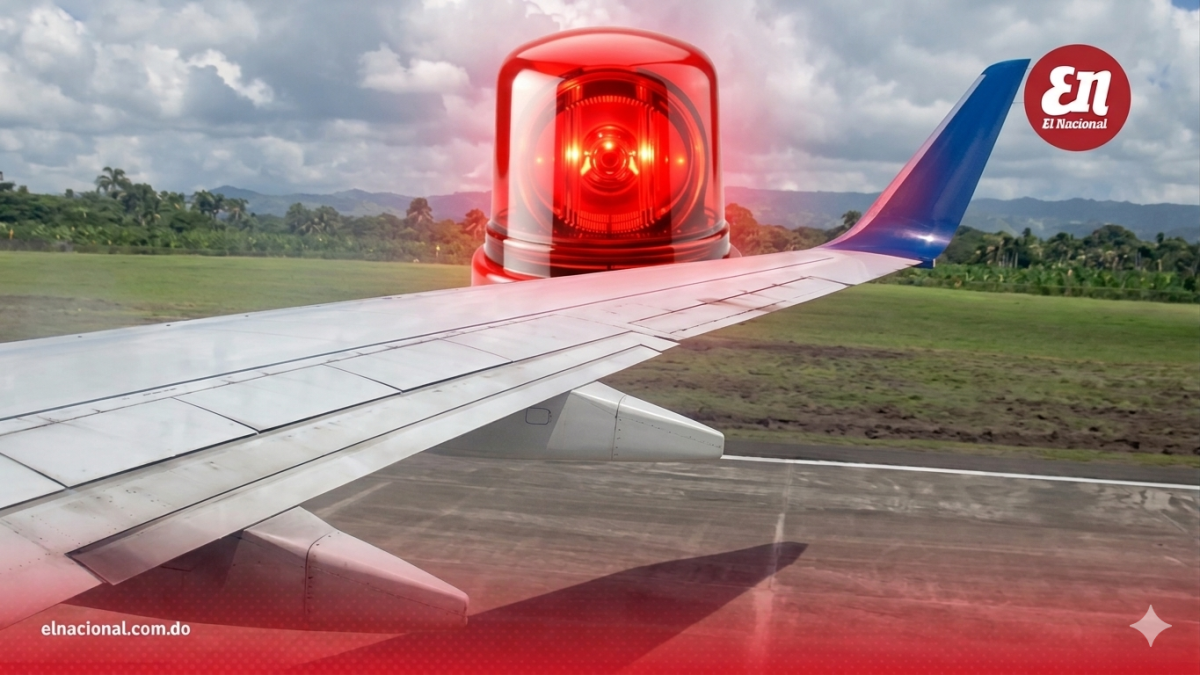 Avión que salió de Santiago con retraso aterriza de emergencia en el mismo aeropuerto