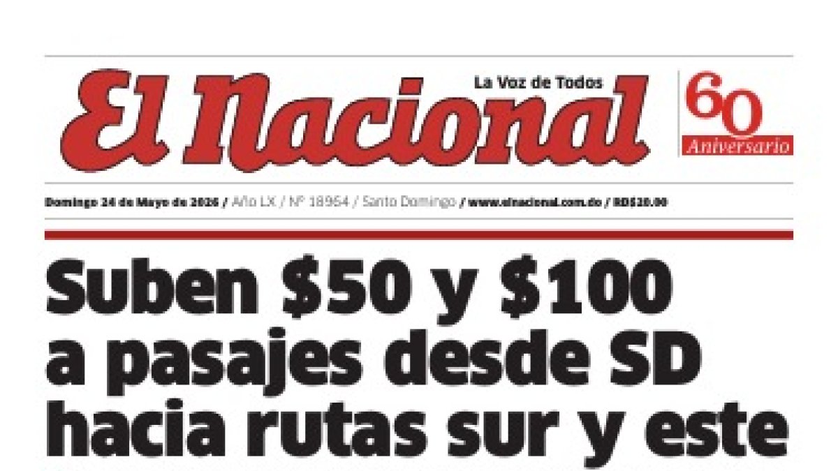 Impreso domingo 24 de mayo del 2026