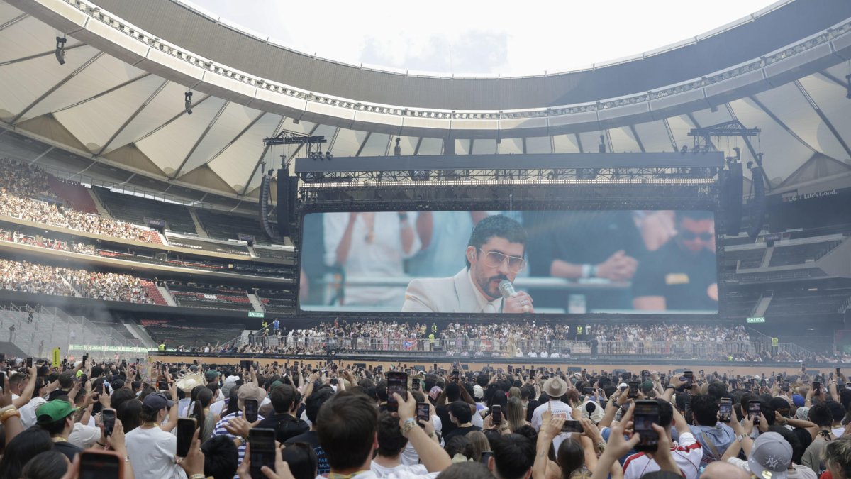 Bad Bunny convierte en un baile inolvidable el inicio de su histórica residencia en Madrid