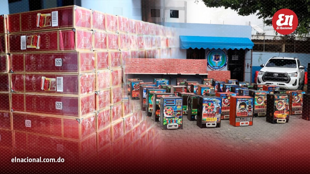 Ocupa más de 329 mil cigarrillos de contrabando y retiene 52 máquinas tragamonedas