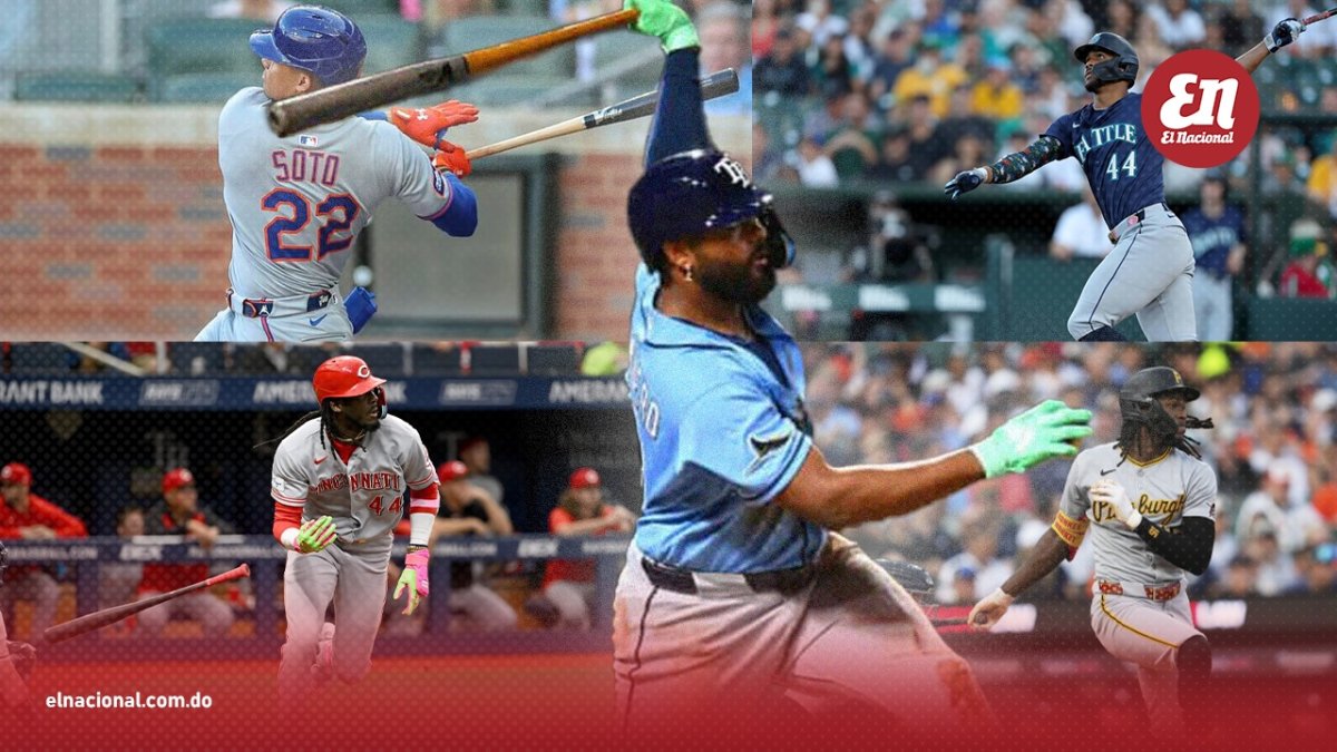 ¿Quién comanda el pelotón? Así marcha el liderato de jonrones dominicanos en la MLB