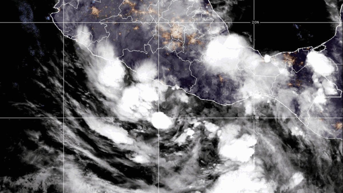 Se activa el Pacífico: nace la tormenta Cristina m