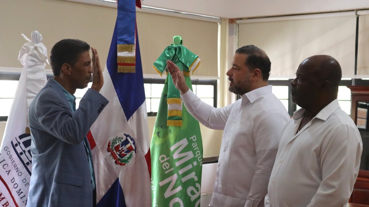 José Manuel López asume administración del Parque Nacional Mirador Norte