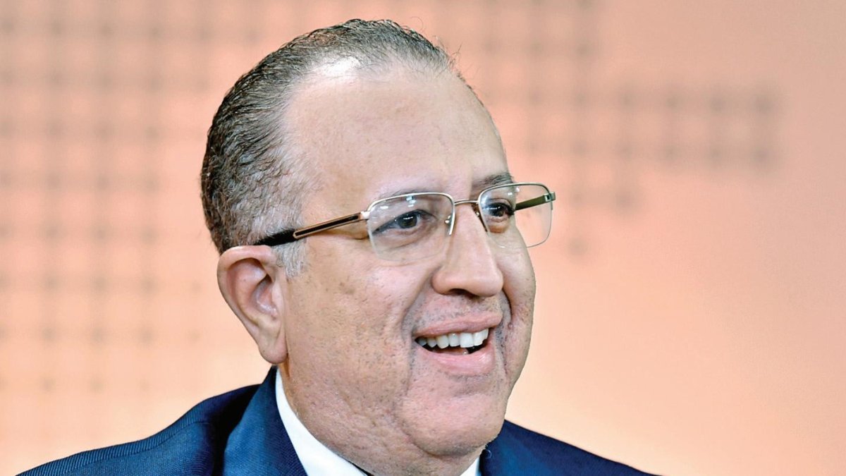 Magín Díaz, ministro de Hacienda.