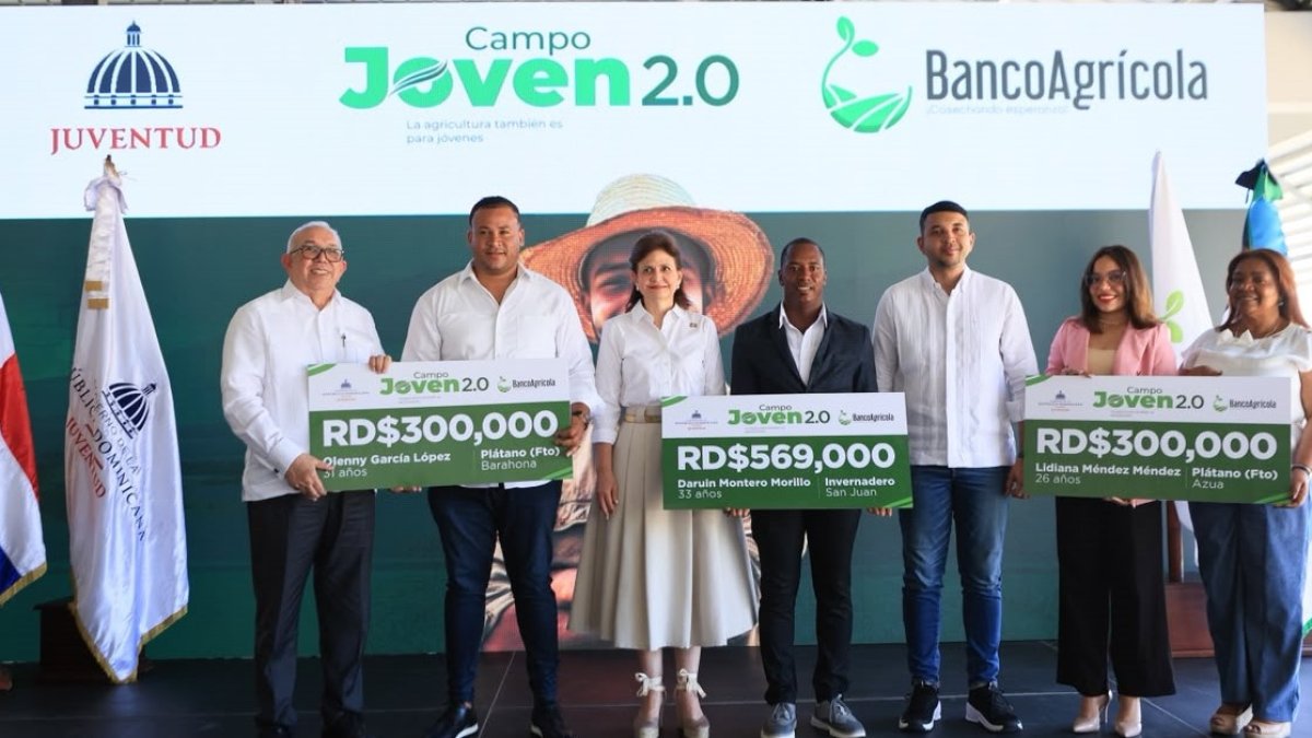 Gobierno lanza RD0 millones en créditos a tasa cero para jóvenes agricultores