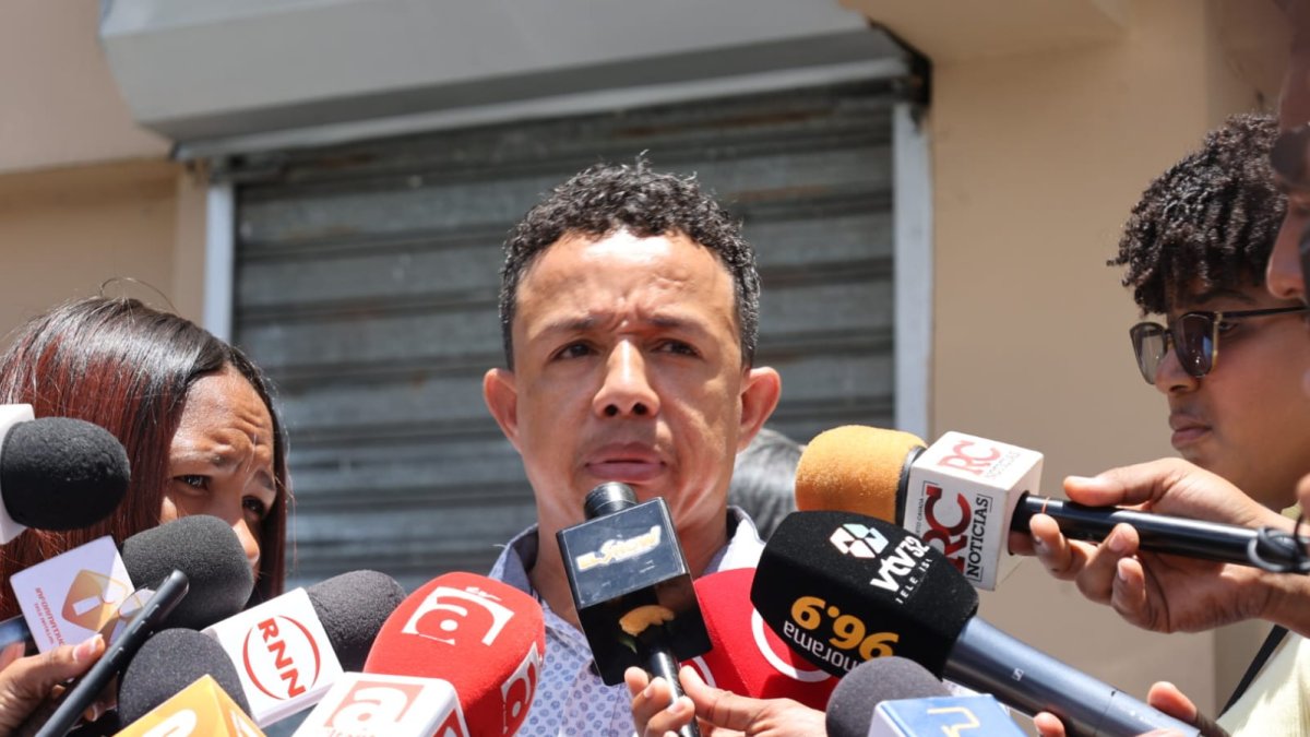 Noel Mercado, padre del joven Darlin Mercado Reyes