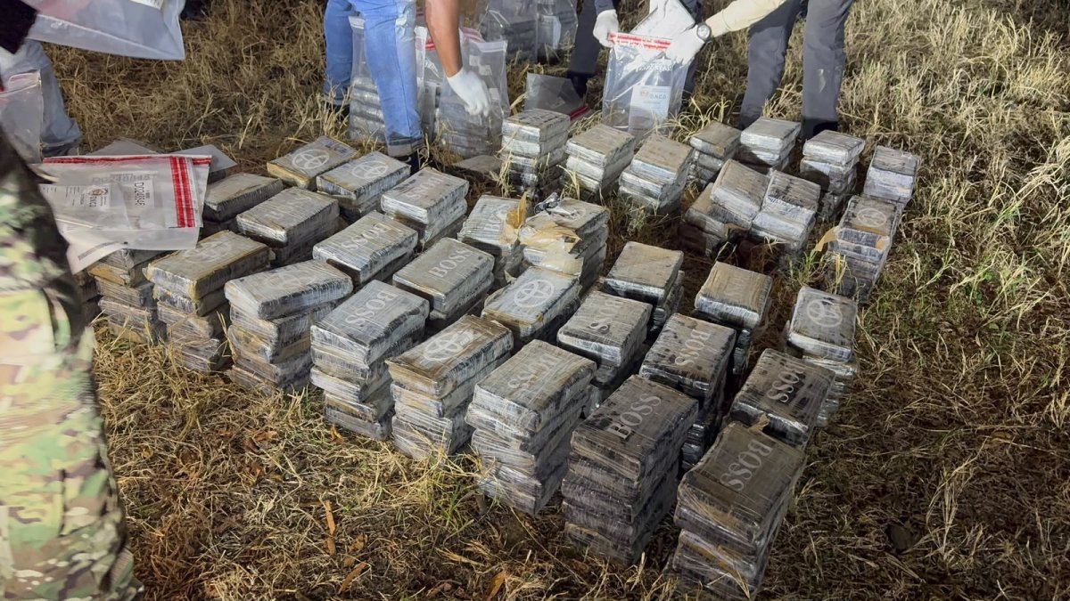 DNCD incauta 237 paquetes de cocaína y detiene a tres en operativo