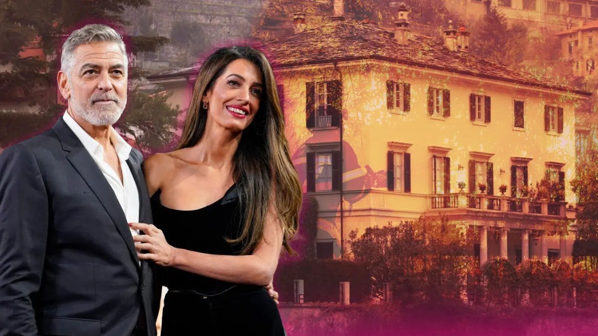 george clooney y su esposa evacuan su finca en francia por incendio forestal