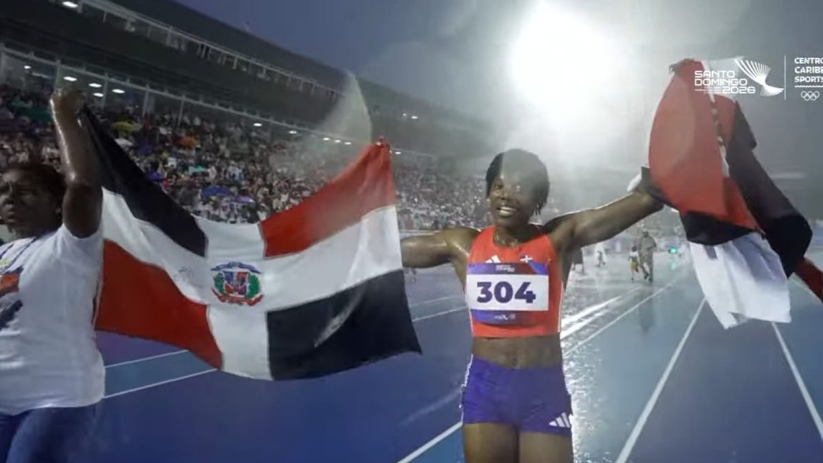 Marileidy Paulino tras ganar la competencia.