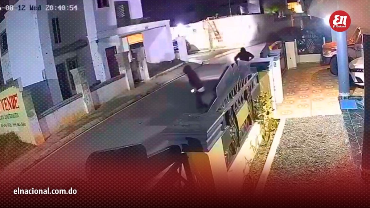 Imagenes de los desconocidos al momento de ultimar a hombre de 75 años en Cotuí