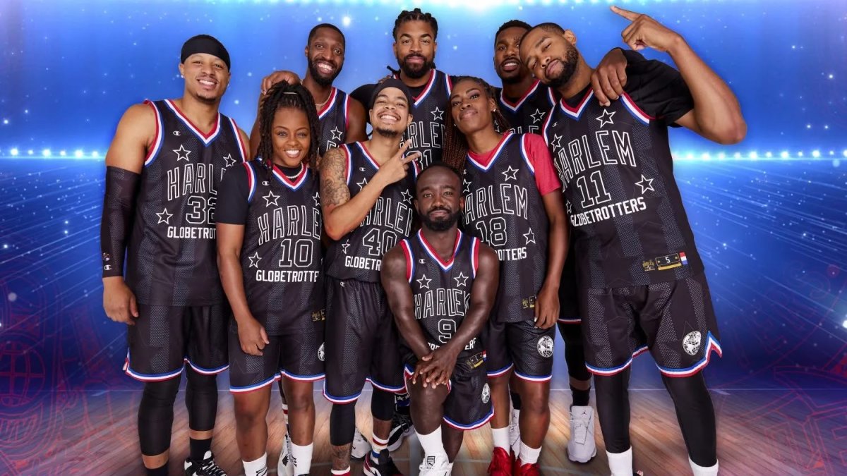 Harlem Globetrotters celebran un siglo de trayectoria con espectáculo en Santiago