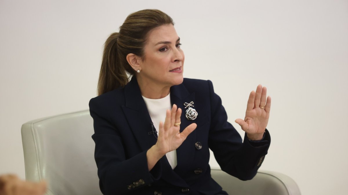 Carolina Mejía, precandidata presidencial del PRM