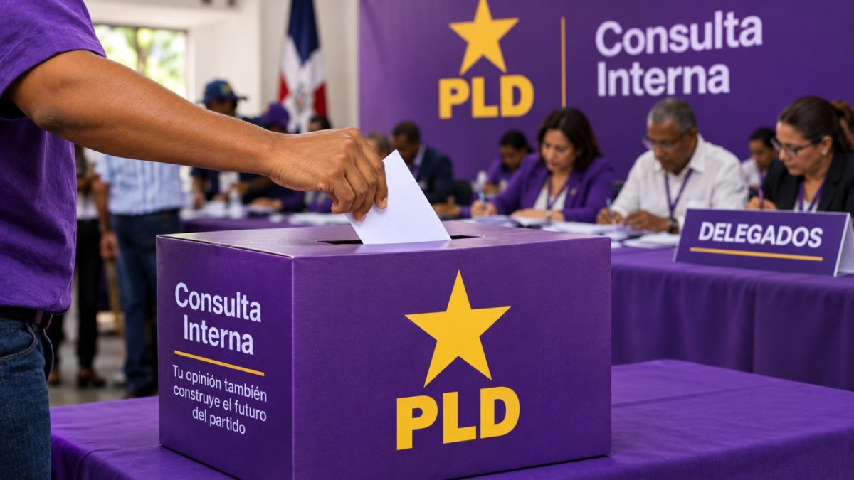Consulta del PLD se celebrará el 18 de octubre.