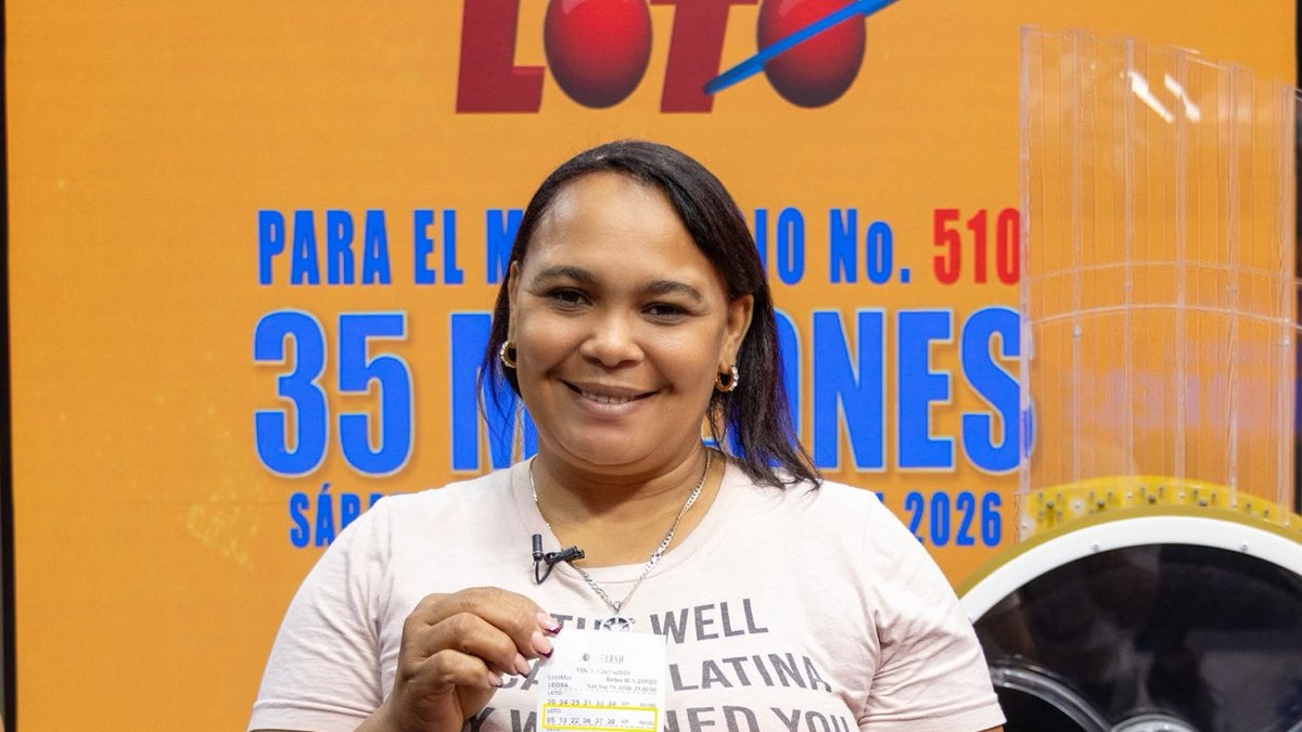 Una jugada automática convierte a empleada privada en ganadora de RD$35 millones