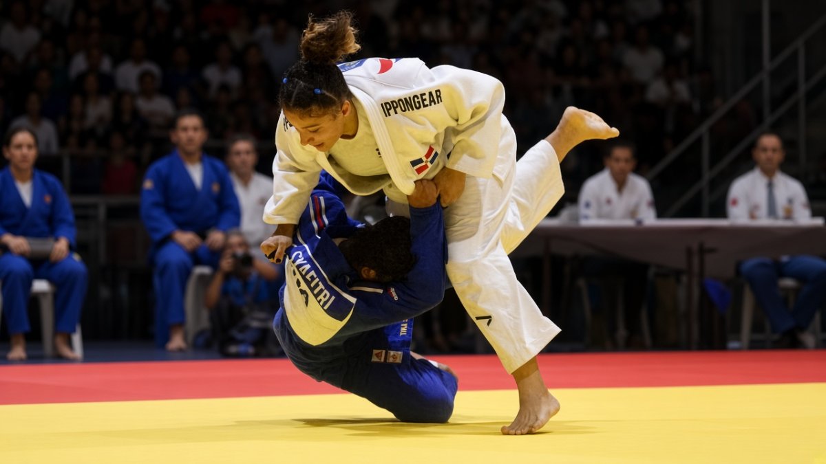 Dominican National Police judo delegation wins four gold medals at World Police Games
