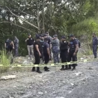 Lugar donde fueron encontrados dos cuerpos en Jarabacoa, La Vega
