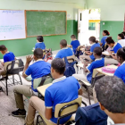 Profesores impartiendo docencia en escuelas dominicanas