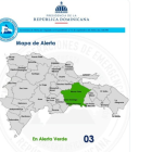 COE emite alerta para dos provincias y el DN
