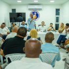 Encuentros encabezados por su vicepresidente ejecutivo, Deligne Ascención, y su secretario general, Juan Garrigó.