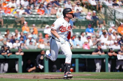 Pete Alonso, de los Orioles de Baltimore, está en otra gran temporada.