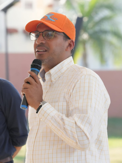César Heredia, presidente del Comité Organizador.