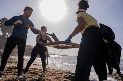 La jornada movilizó a instituciones, empresas, organizaciones y ciudadanos en la limpieza de playas y riberas.