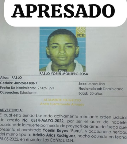 El hombre era buscado mediante una orden de arresto emitida en mayo de 2022.
