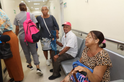 Algunos pacientes indicaron que sus citas habían sido reprogramadas