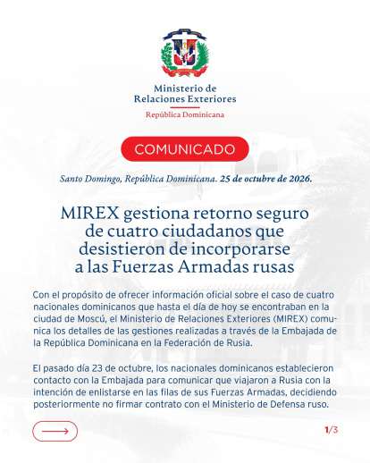 Comunicado del Mirex
