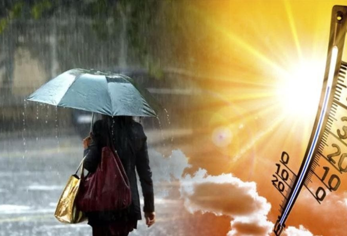 lluvia y calor