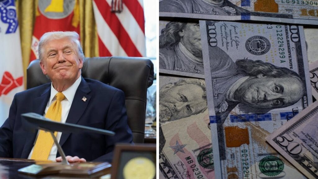 La firma de Trump aparecerá en billetes de dólar por el 250 aniversario ...
