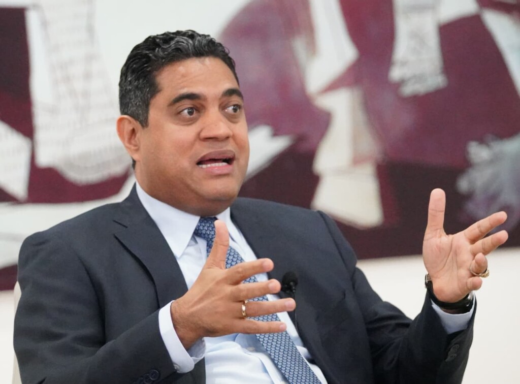 El ministro de Deportes, Kelvin Cruz.-