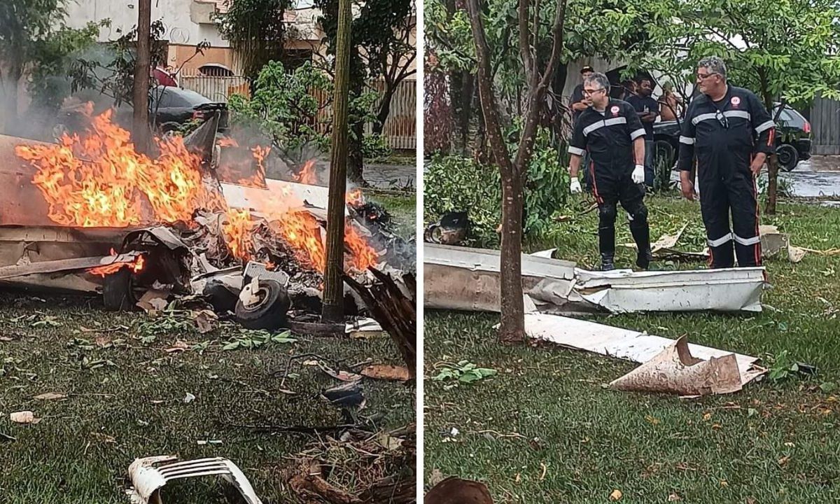 Al menos cinco personas, entre ellas un niño, murieron al estrellarse una avioneta en una zona residencial de Brasil.