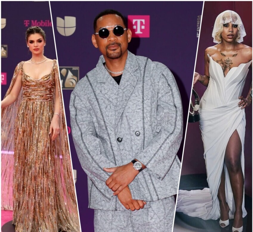 Con mucho brillo y originalidad así fue la alfombra de Premio Lo Nuestro 2025