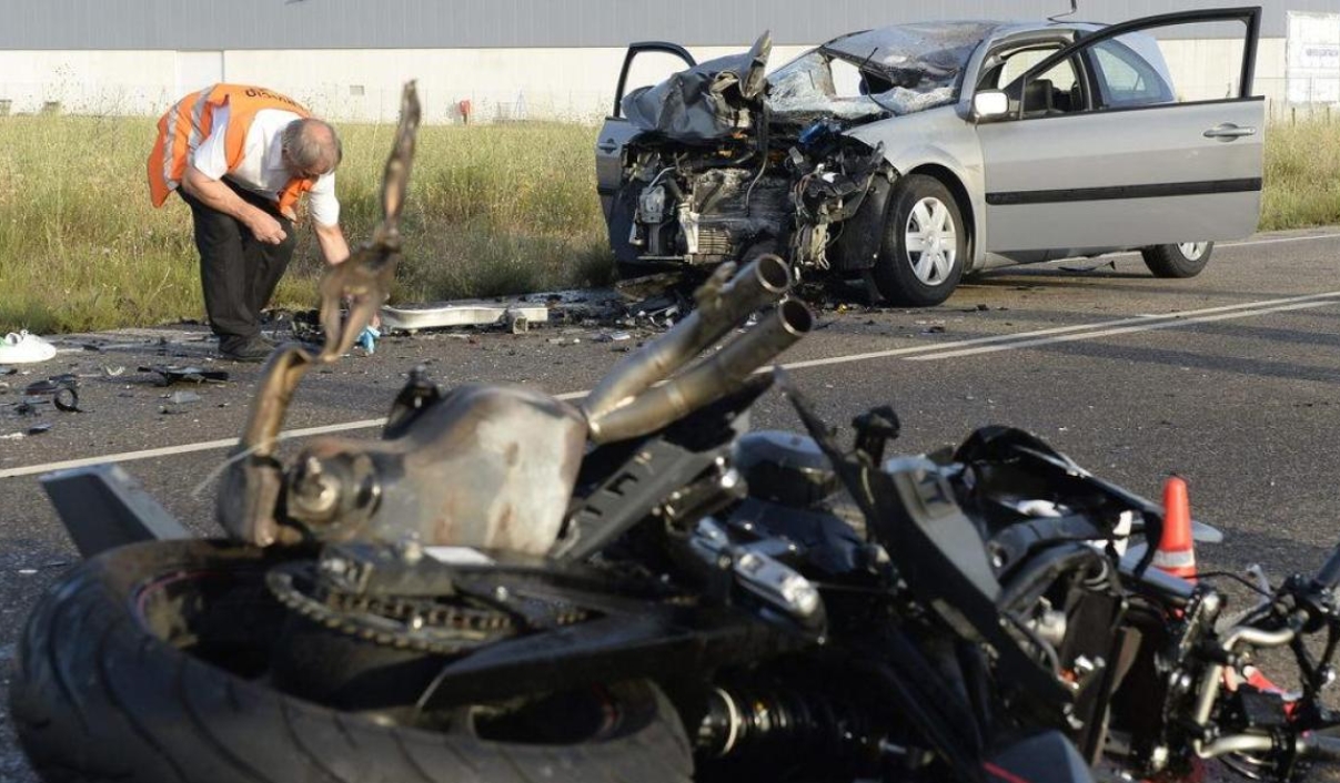 414 motociclistas perdieron la vida en accidentes este año.