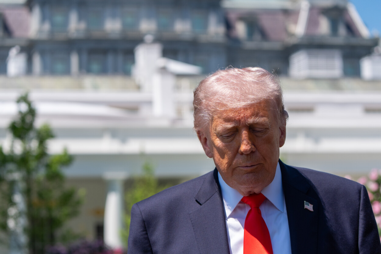 El presidente de Estados Unidos, Donald Trump